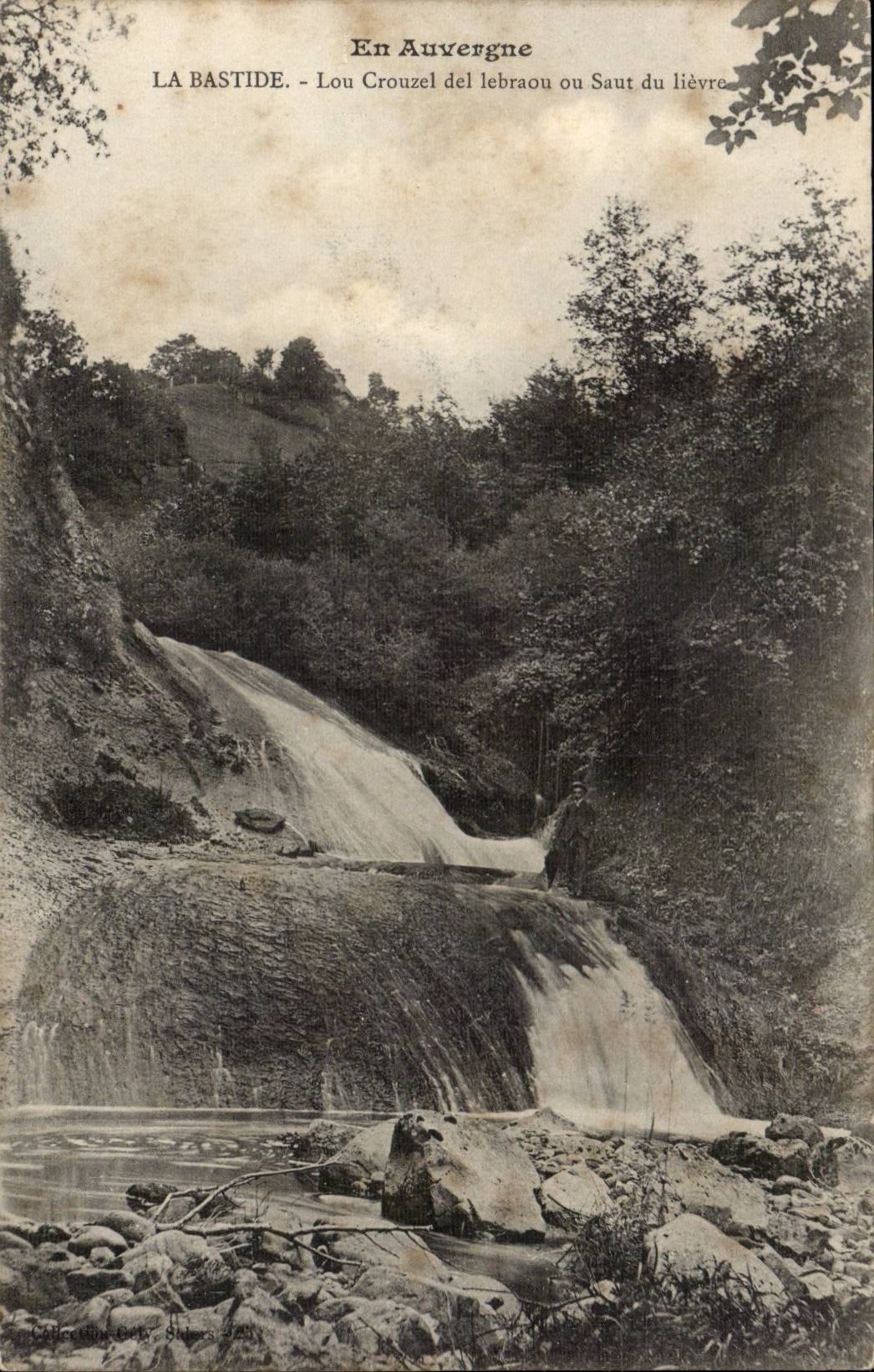 CPA Auvergne La Bastide Lou Crouzel del Lebraou ou saut de lievre