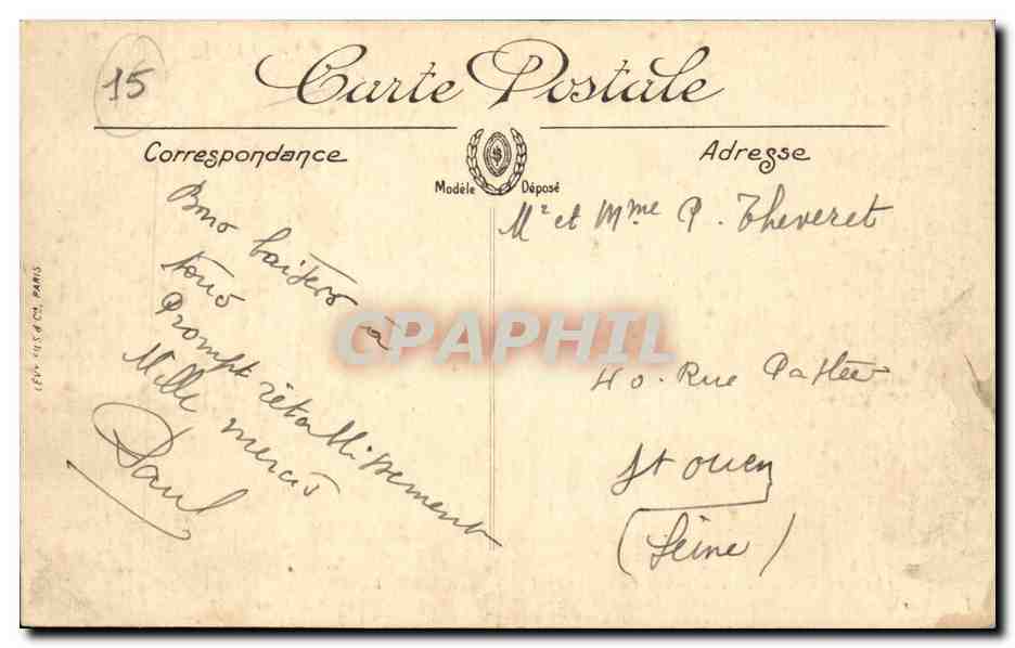 Auvergne — Le Viaduc des Pards sur la Vallée de la Sioule, le plus haut de France — éditeur Arrernie, n° 47 — Achterkant