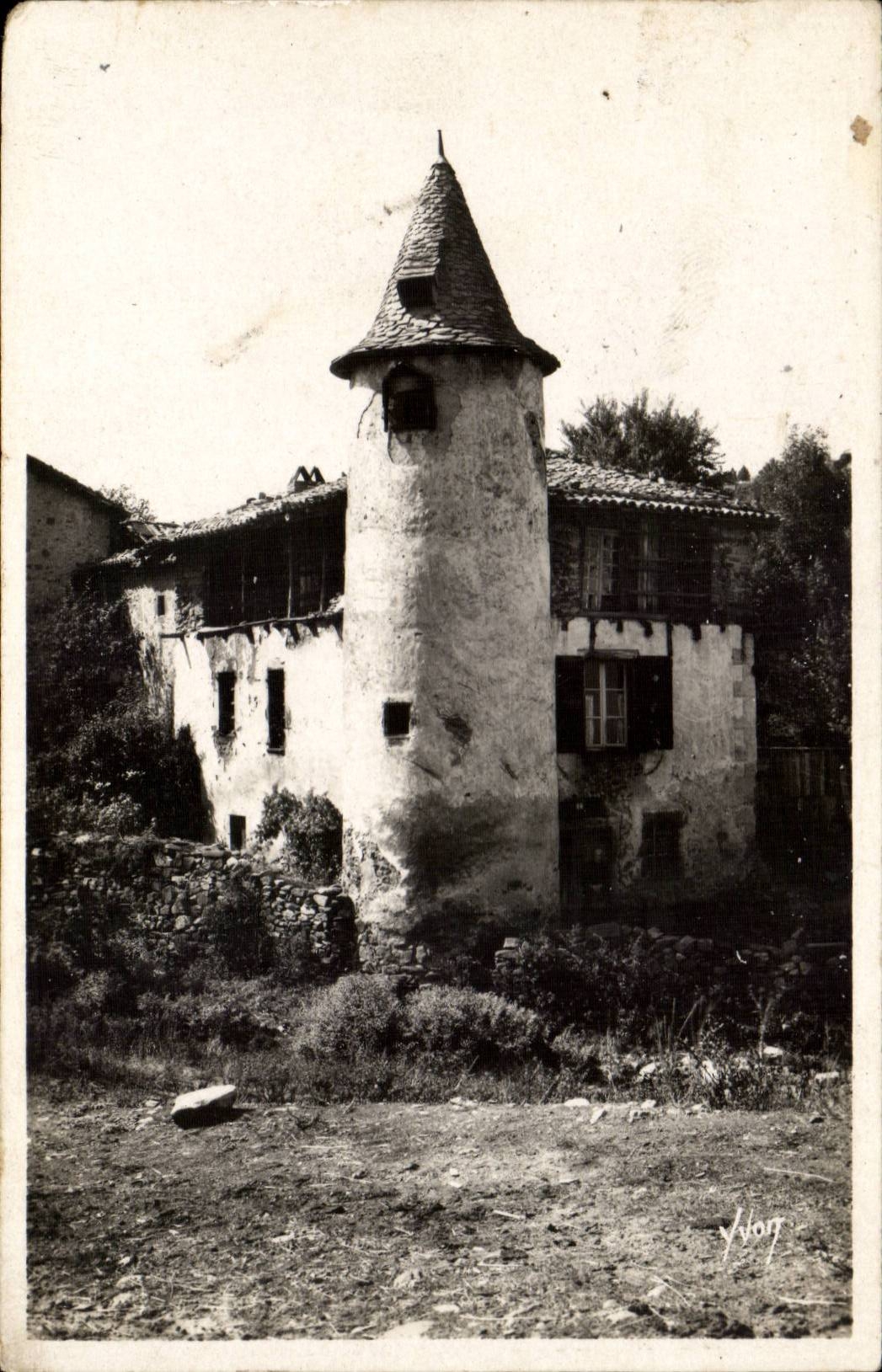 Auvergne CPA Saint Flour Vieille maison auvergnate