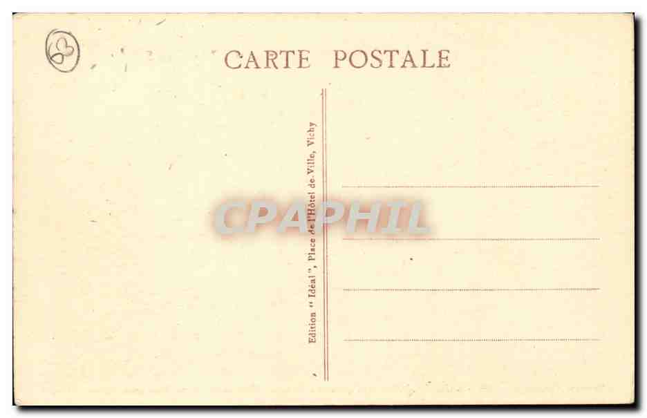 Auvergne Cantal CPA Saint Flour Vue generale — Verso