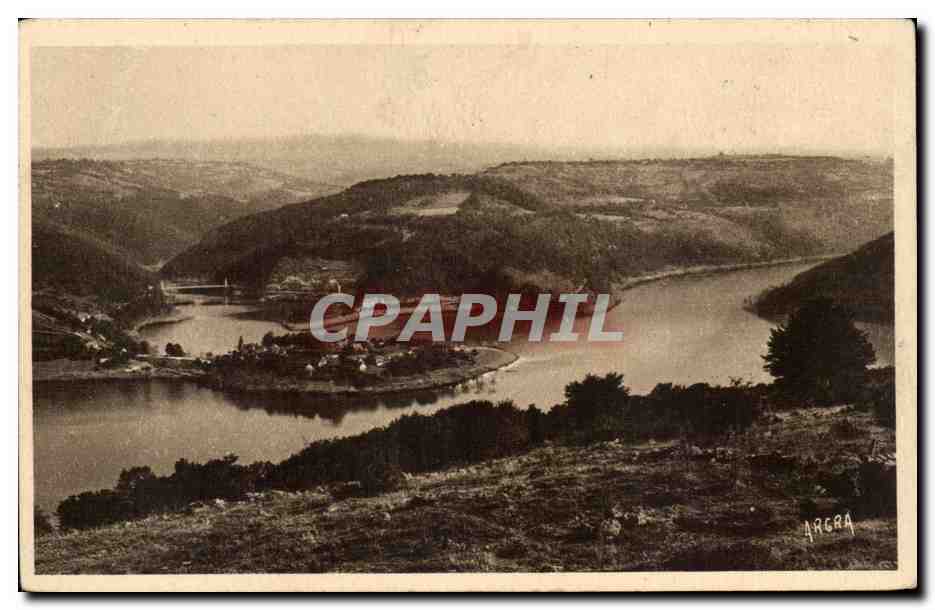Vallée de la Truyère (Cantal) — Le bassin de Sarrans, l'Hospice de La Devèze — Les Arts Graphiques, Toulouse