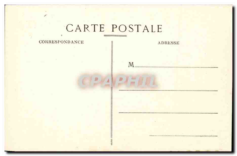 Auvergne Cantal CPA Vic sur Cere Avenue des sources et vue parteille du Vic — Rückseite