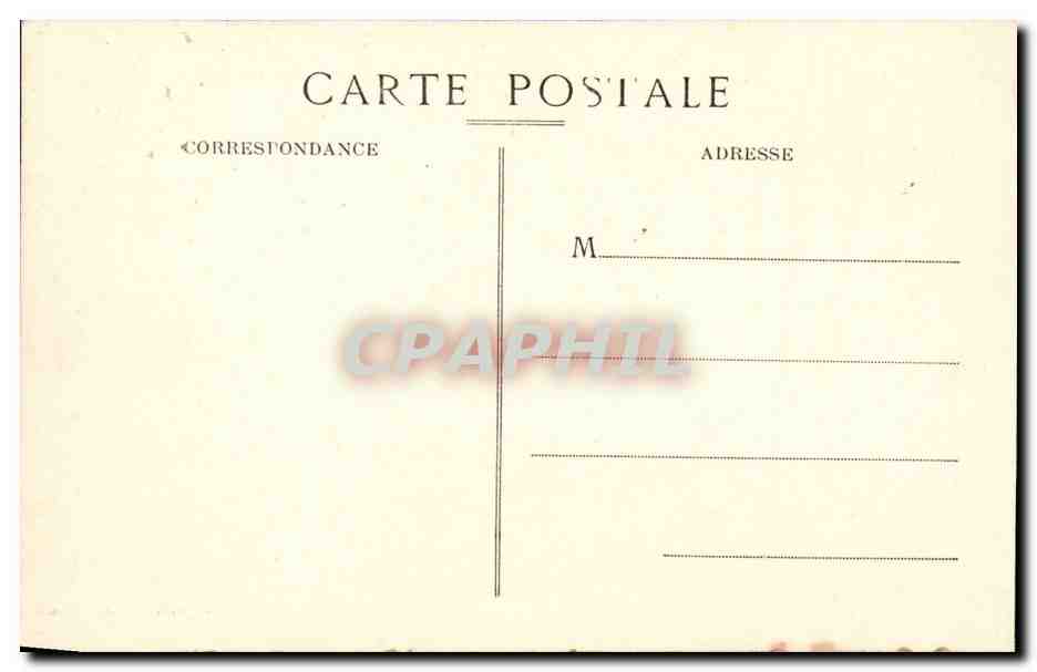Cantal — 1392. Le Rocher de Maisonne dominant Vic-sur-Cère — Éditeur : Captain Malraux, Civelle, Aurillac — Rückseite