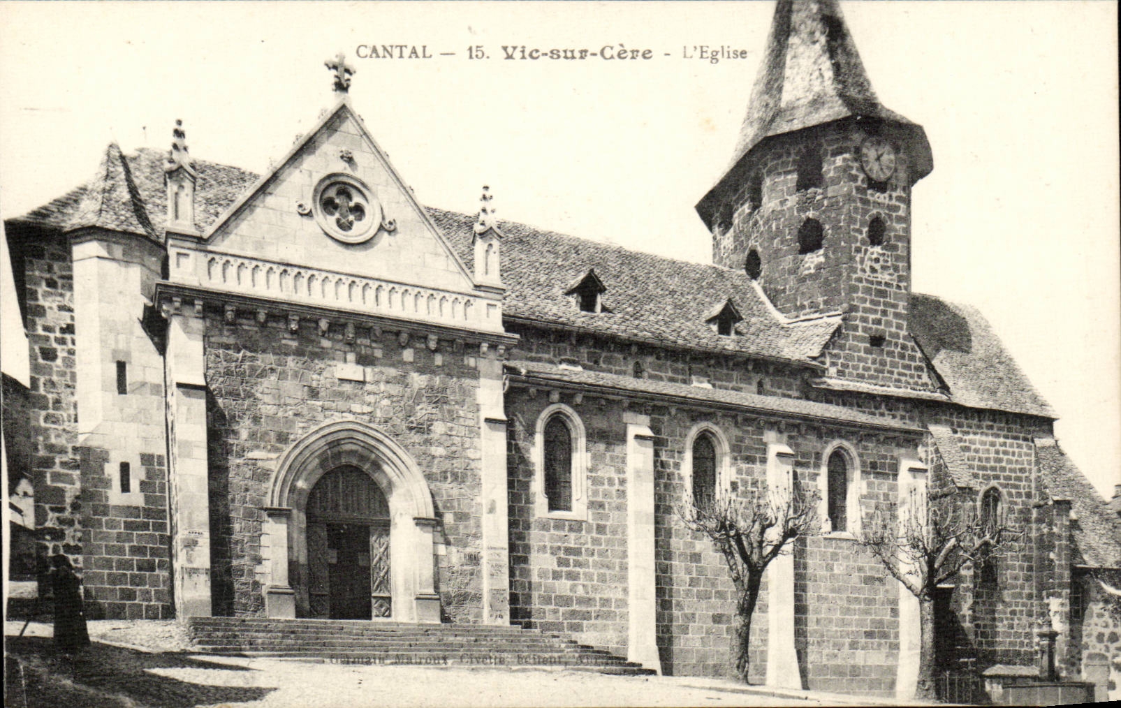 Auvergne Cantal CPA Vic sur Cere