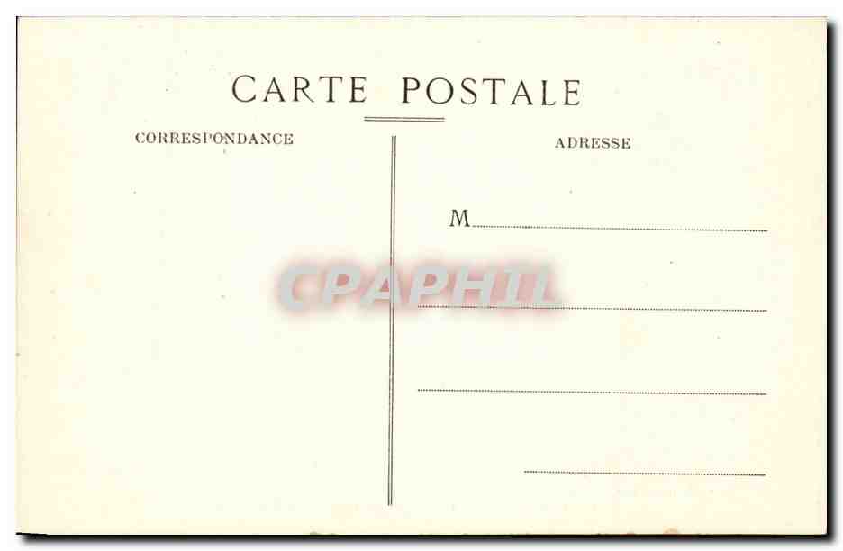 Auvergne Cantal CPA Vic sur CEre Gorges du pas de Cere — Rückseite