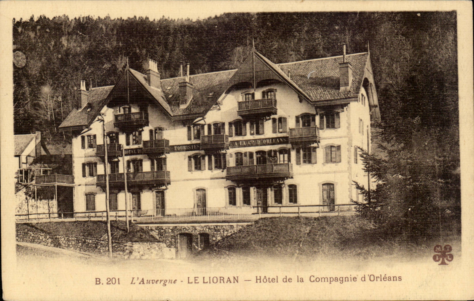 Auvergne Cantal CPA Le lioran Hotel de la Compagnie d'Orleans