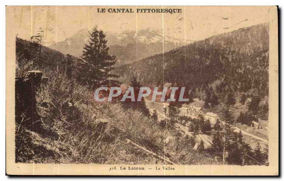 Auvergne Cantal CPA Le Lioran La vallee
