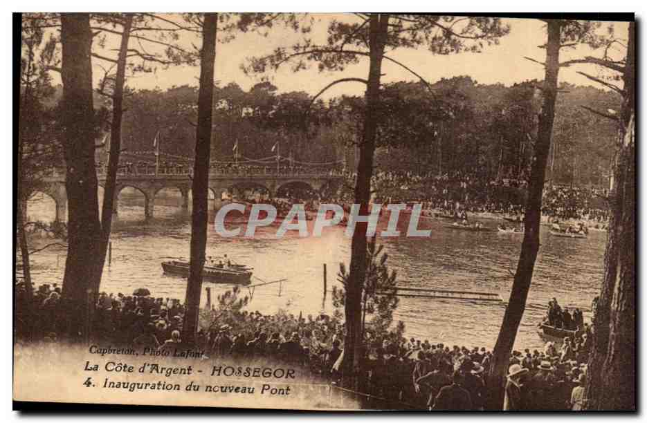 Hossegor CPA Inauguration du nouveau pont