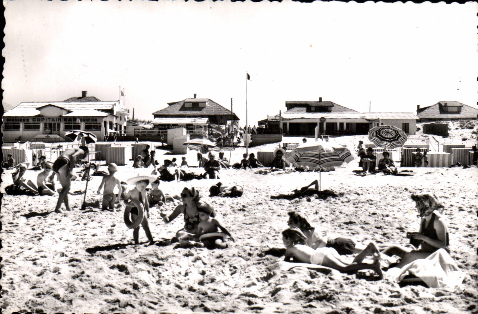 Vieux boucau les Bains CPM La plage