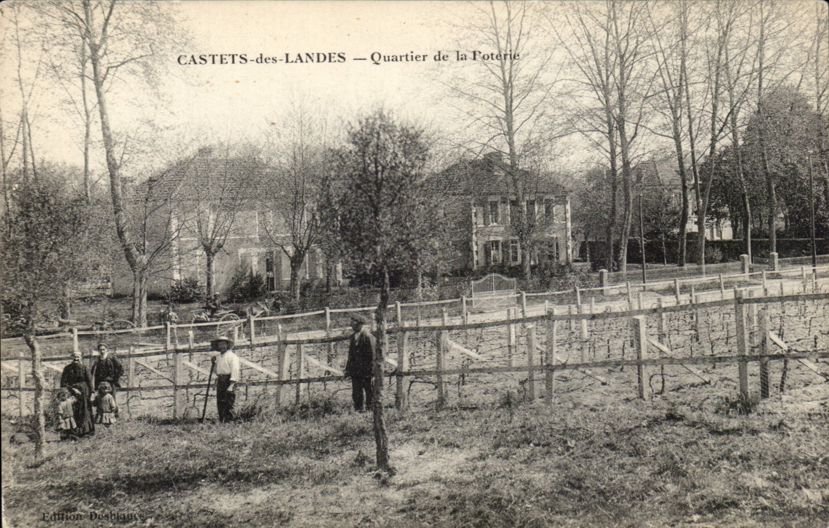 Castets les Landes CPA Quartier de la poterie