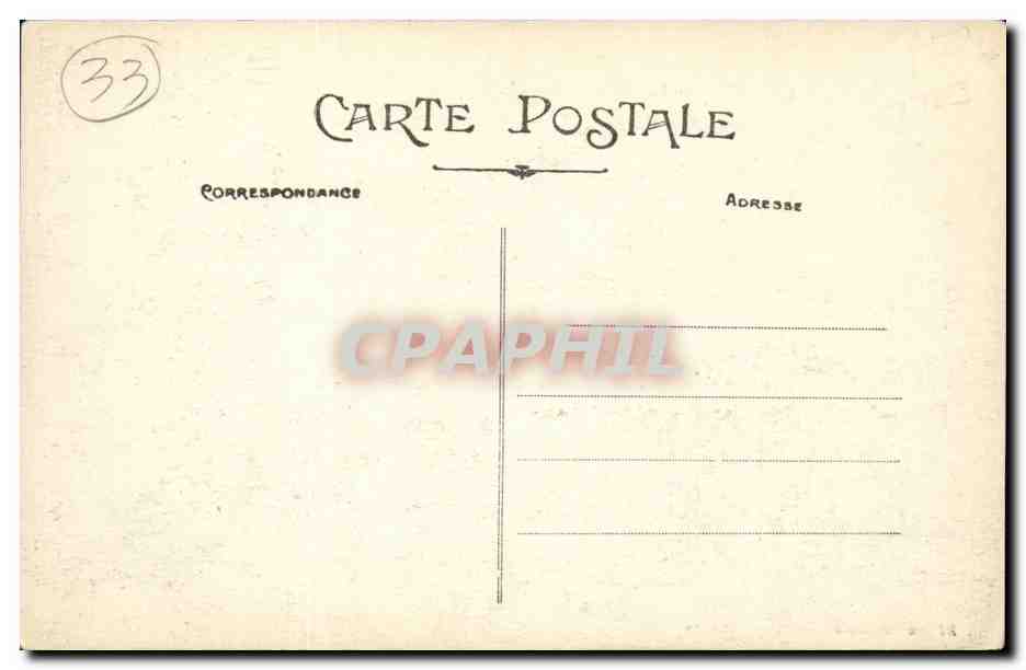 Castets les Landes CPA Quartier de la poterie — Rückseite