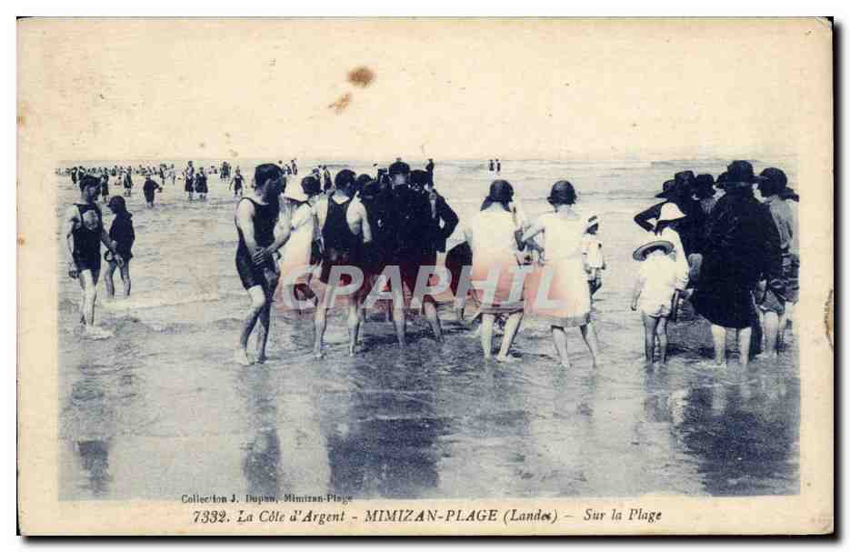 Mimizan Plage CPA Sur la plage