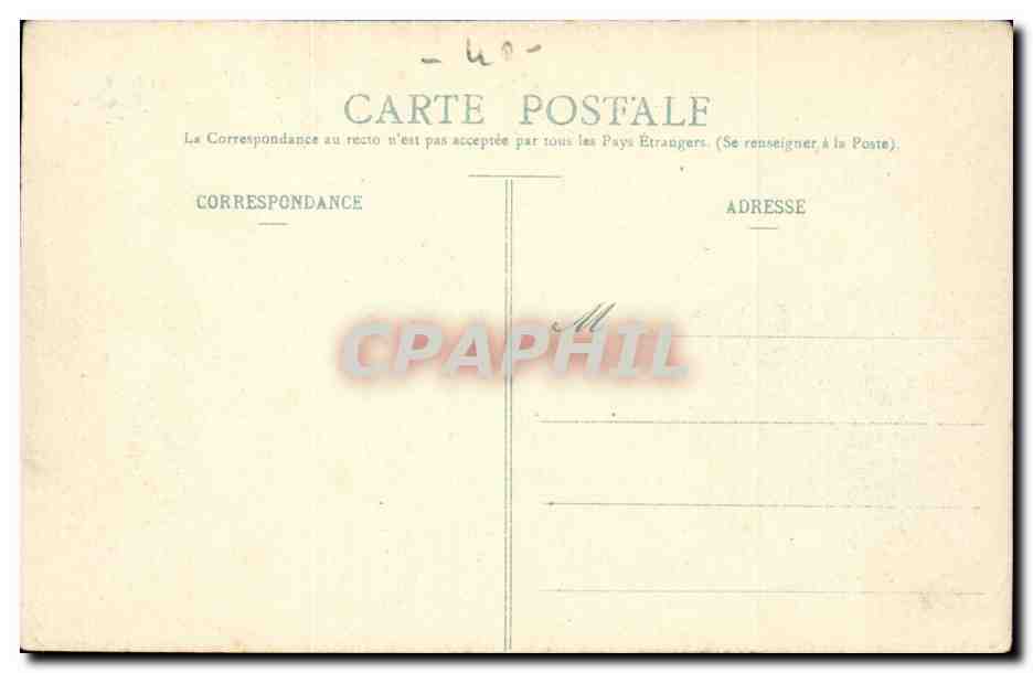 Paysage des Landes — Les Pins - La Lagune - La Lande — éditeur inconnu — Rückseite