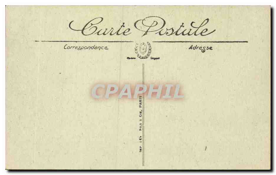 Dax — Les Quais du Sablar et du Dourdou — éditeur Imp. Léa fils, Paris — Rückseite