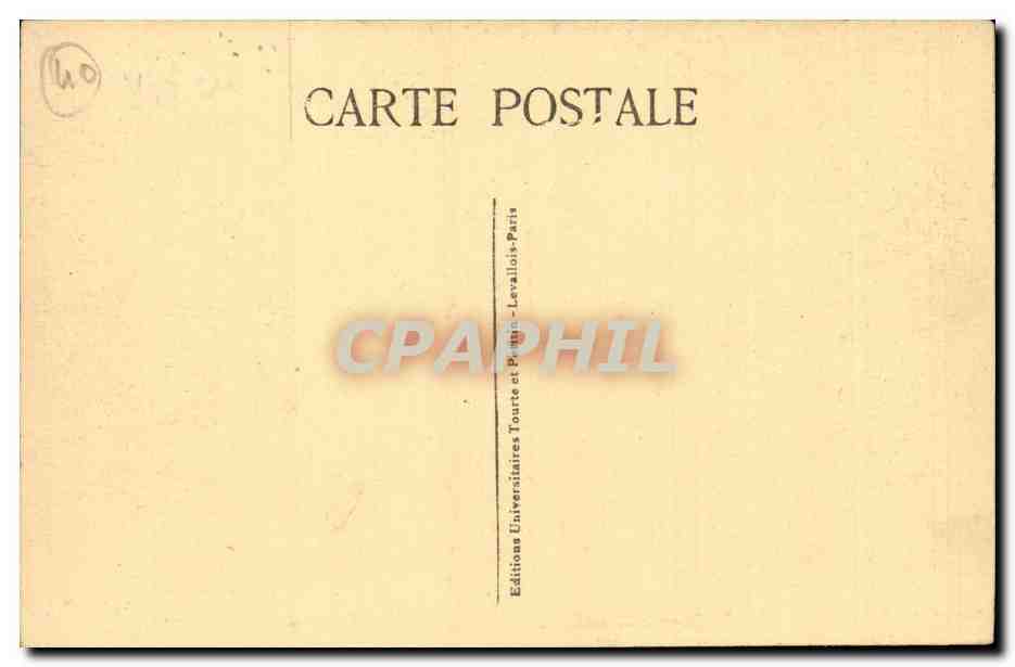CPA Berceau de Saint Vincent de Paul Un refectoire — Rückseite