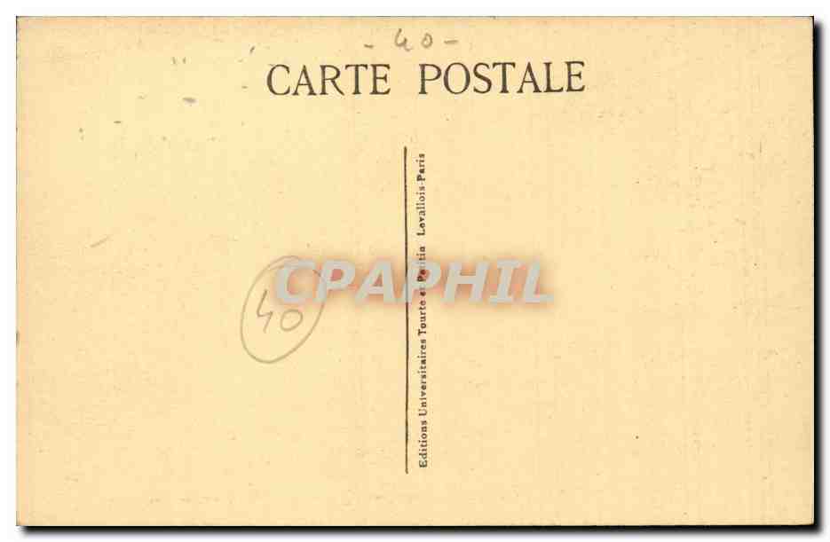 CPA Berceau de St Vincent de Paul Hospice des vieillards — Rückseite