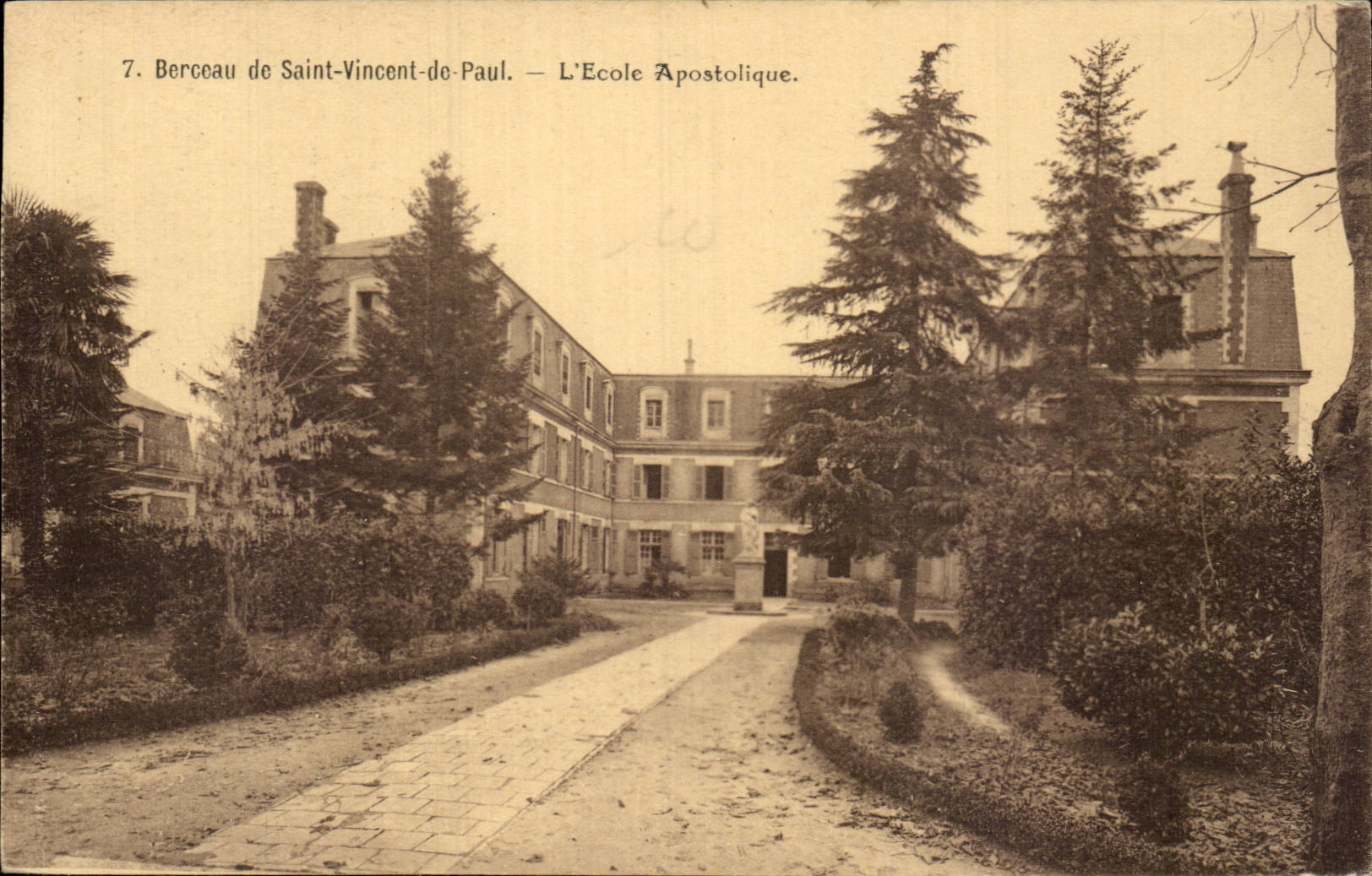 Berceau de St Vincent de Paul CPA L'ecole apostolique