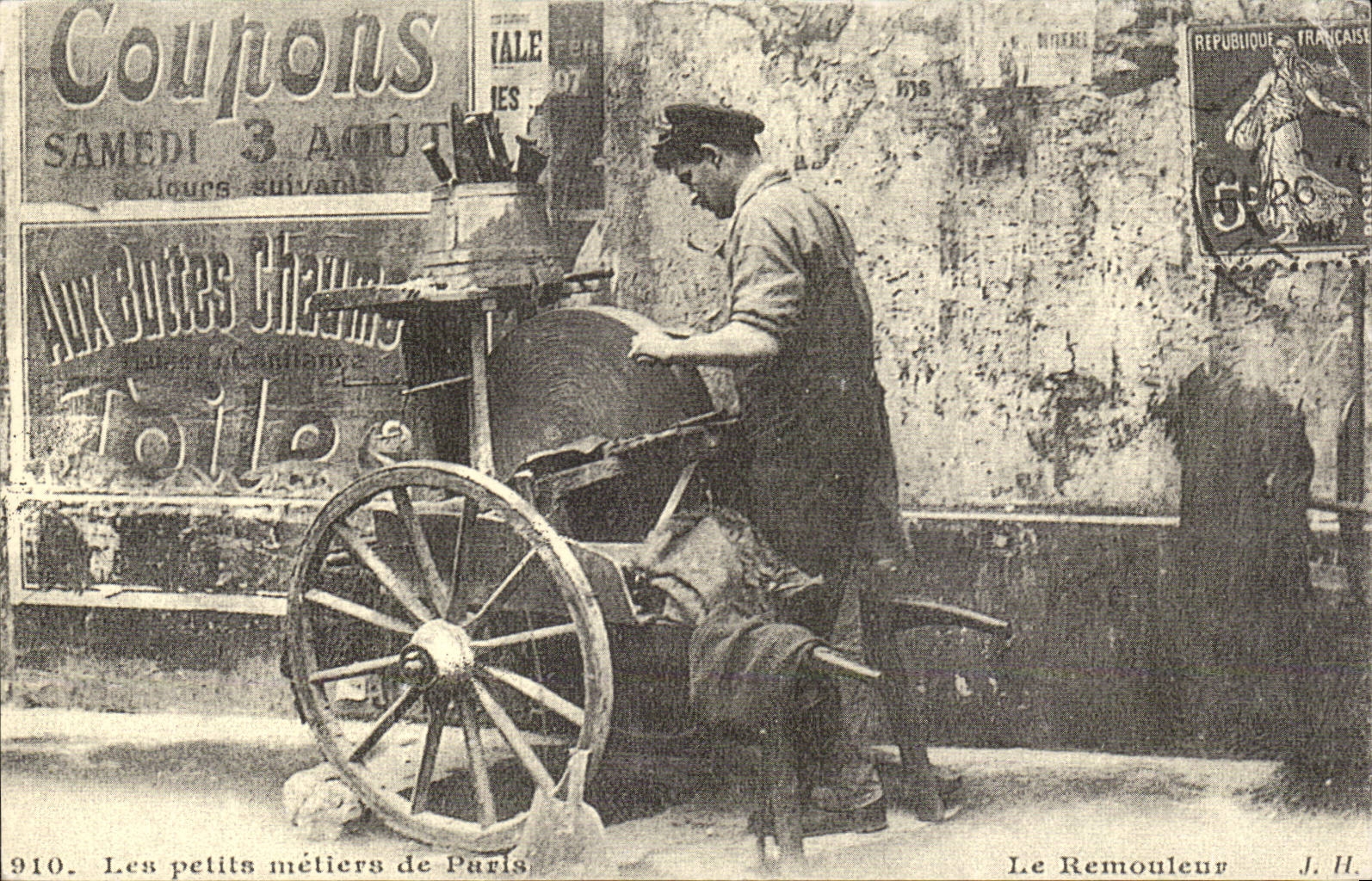 REPRODUCTION Les petits metiers de Paris Le remouleur