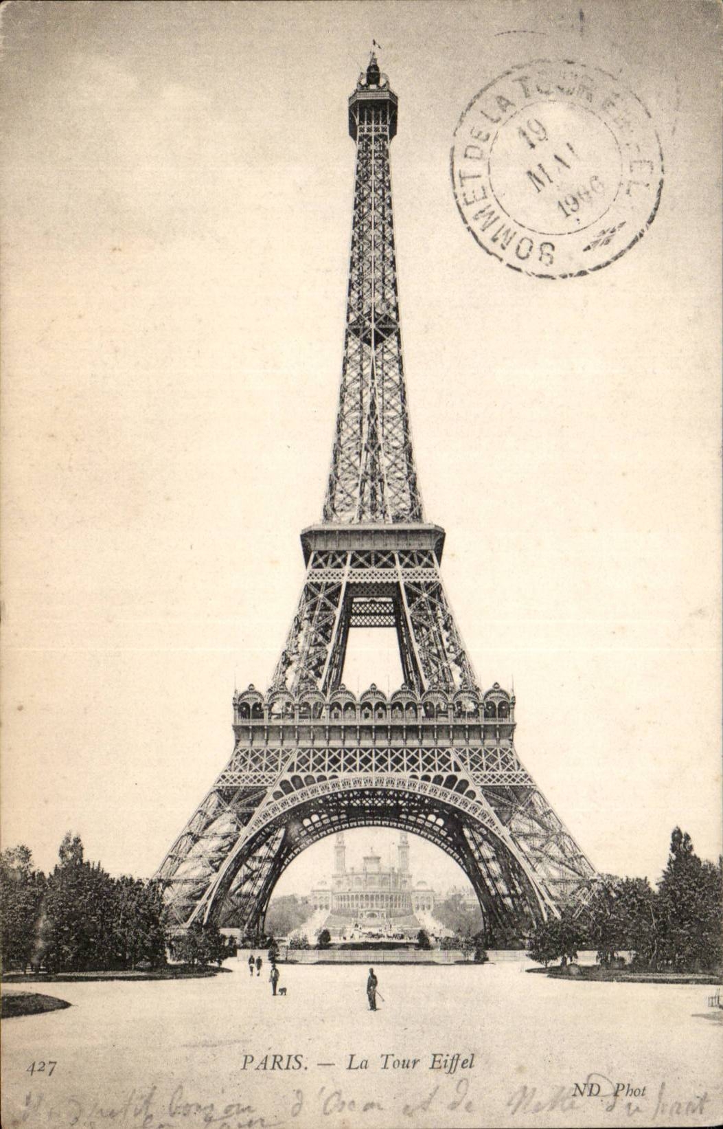 Paris CPA La tour Eiffel