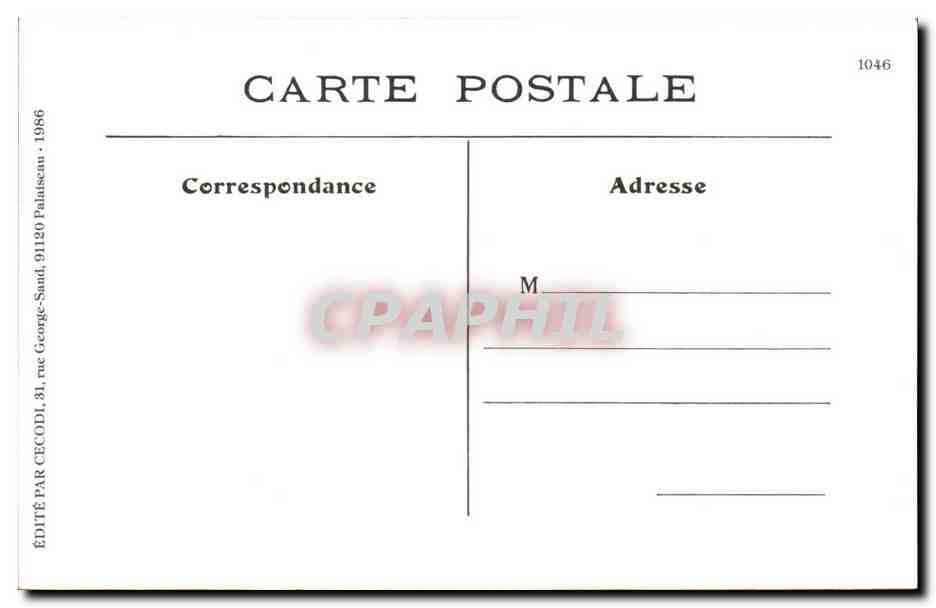REPRODUCTION Landes Leu titouauille dou porc (heste de famille) lou benite (porc cochon pig) — Rückseite