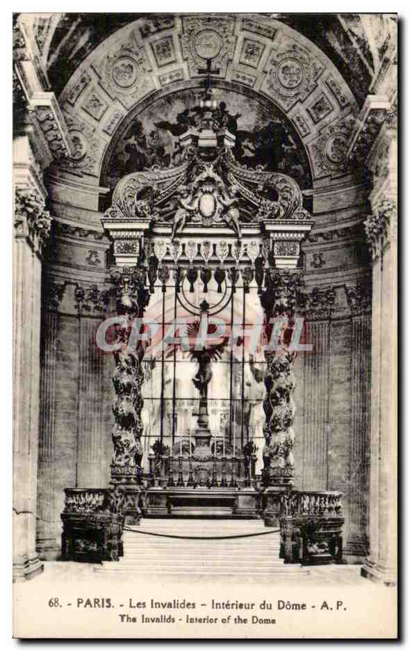 Paris CPA Les Invalides Interieur du Dome