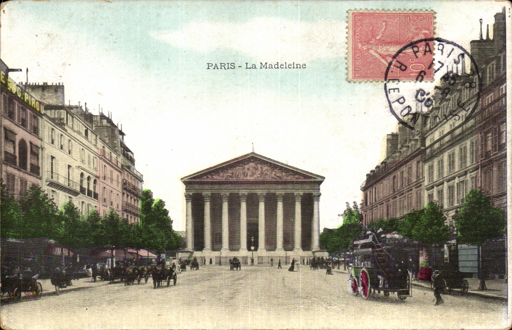 Paris CPA La Madeleine