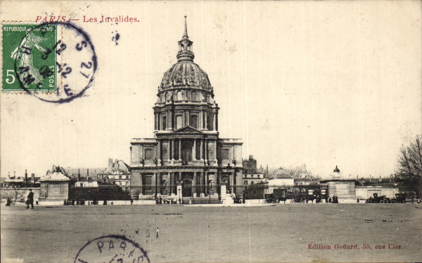 Paris CPA Les Invalides