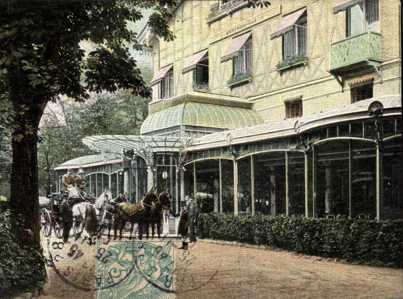 Hôtel Armengville — Paris — éditeur AQUA-PHOTO, L.Y. & Cie