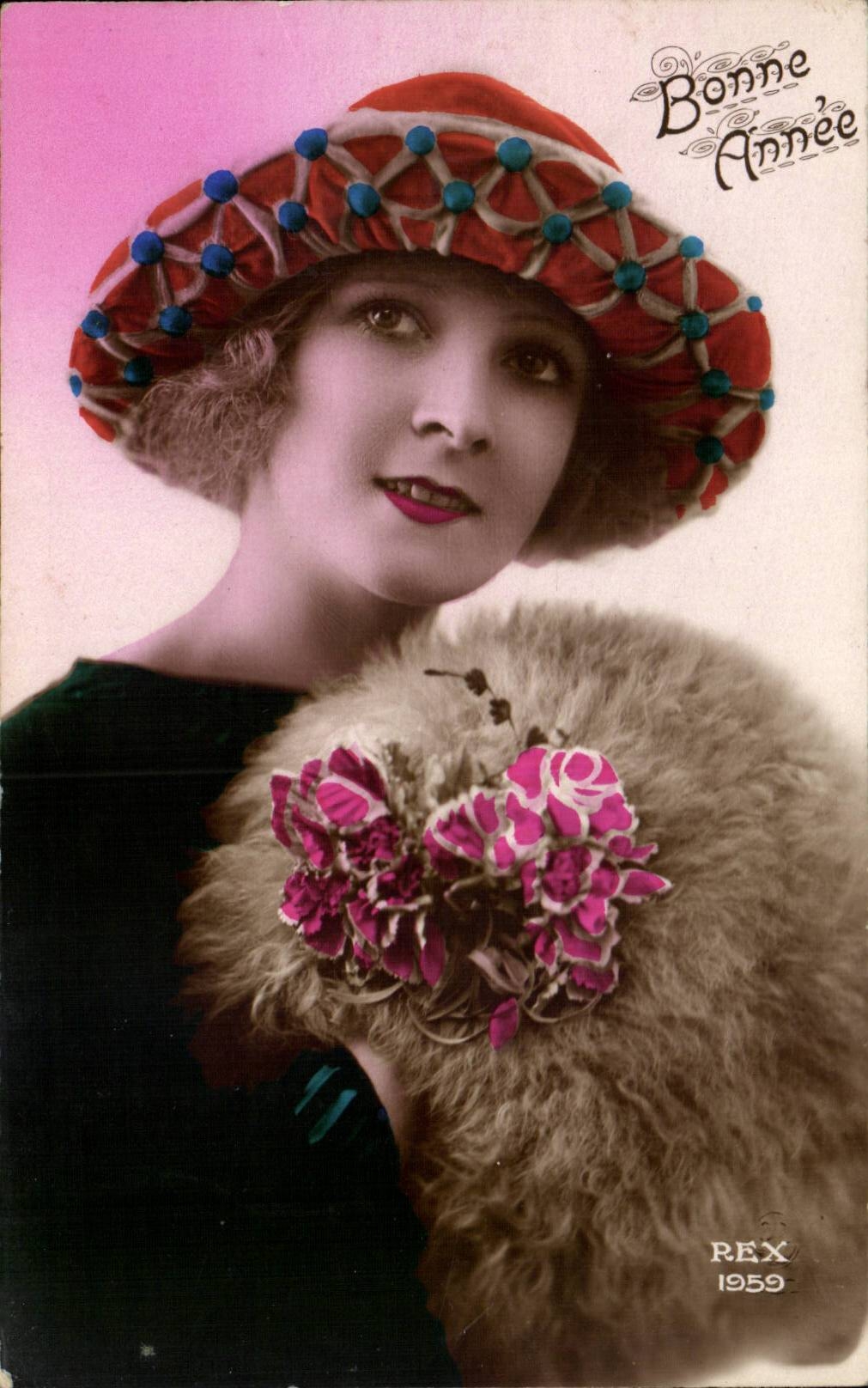 CPA Fantaisie Femme