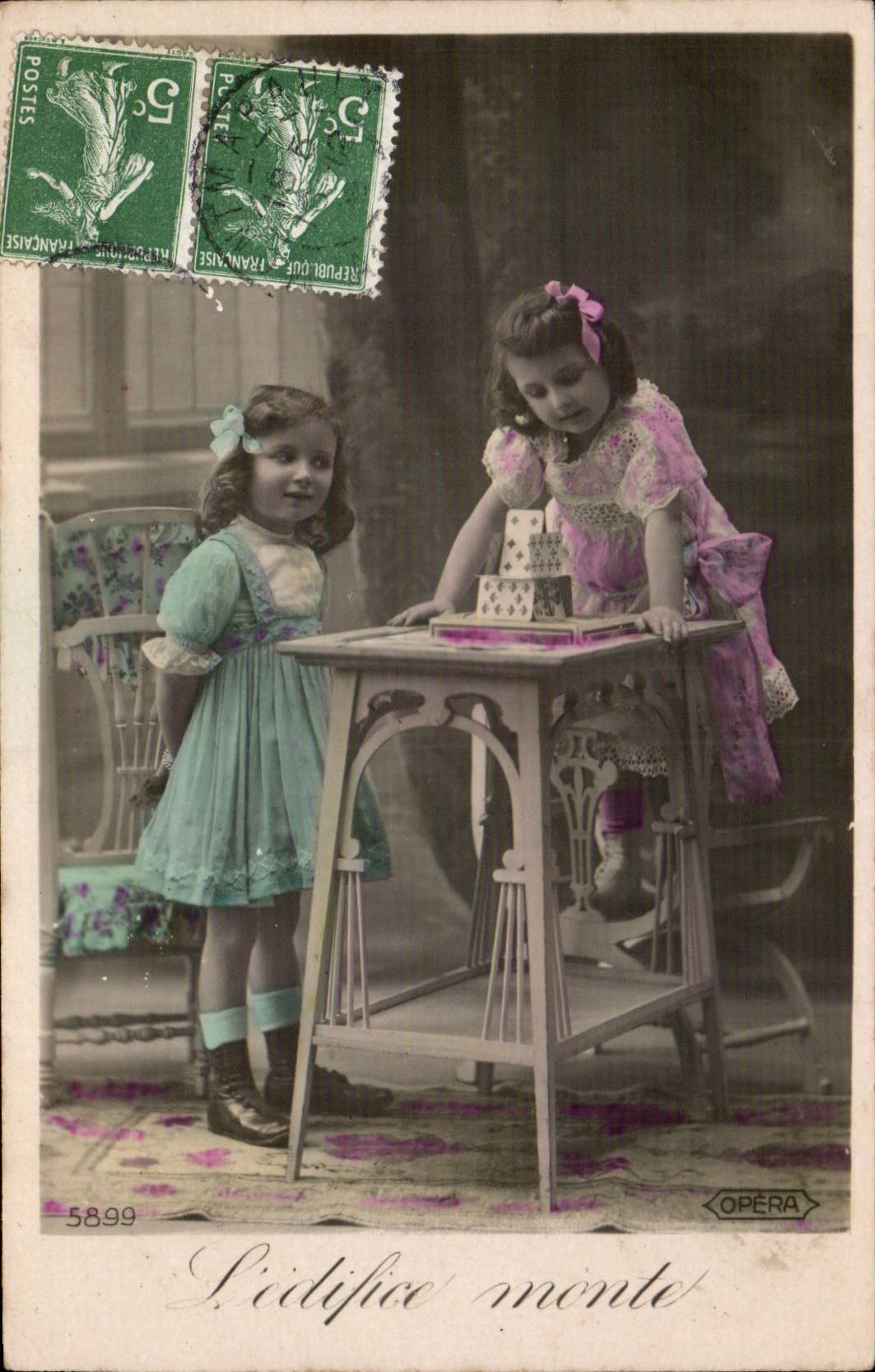 CPA Fantaisie Enfants