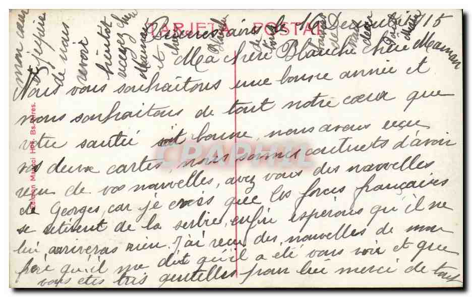 CPA Fantaisie Femme (carte hongroise Hungary Hongrie) — Rückseite