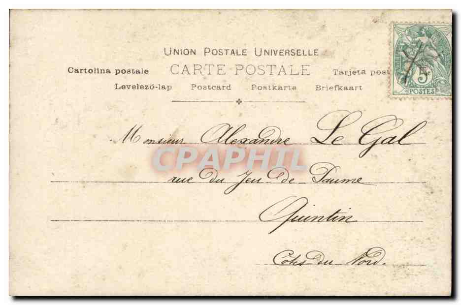 La Voie du Bonheur — S.I.F. n° 878 — Verso