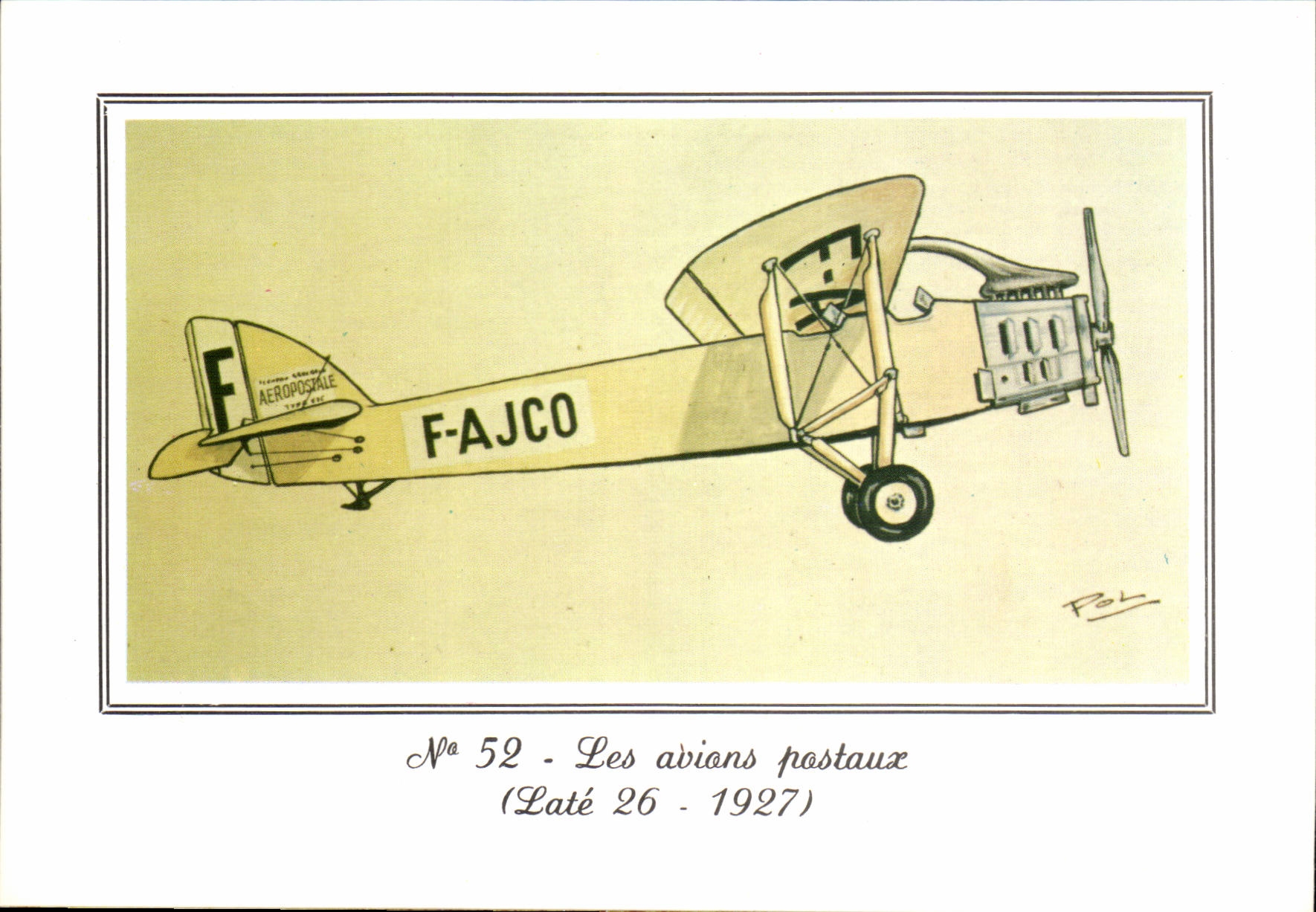 CPM Aviation Les avions Postaux (Late 26 1927)