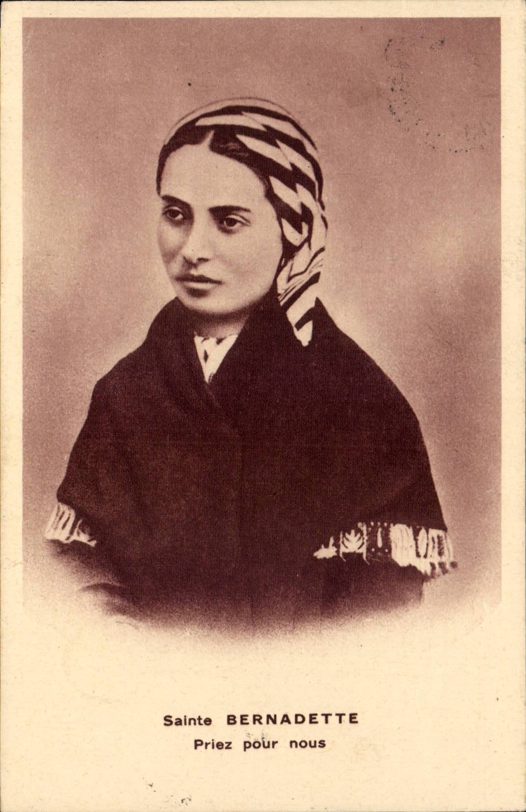 Lourdes CPA Sainte Bernadette Priez pour nous