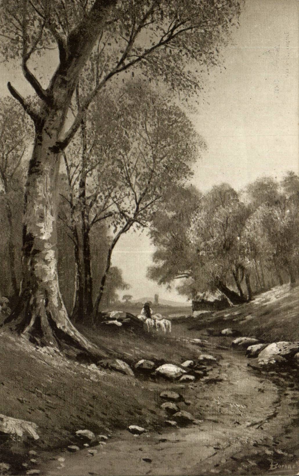 CPA Paysage Fantaisie
