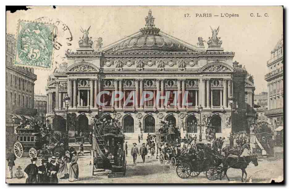 Paris CPA L'opera