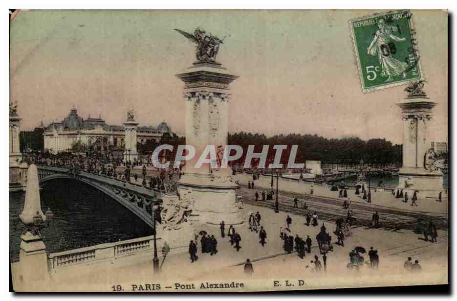 Paris CPA Pont Alexandre