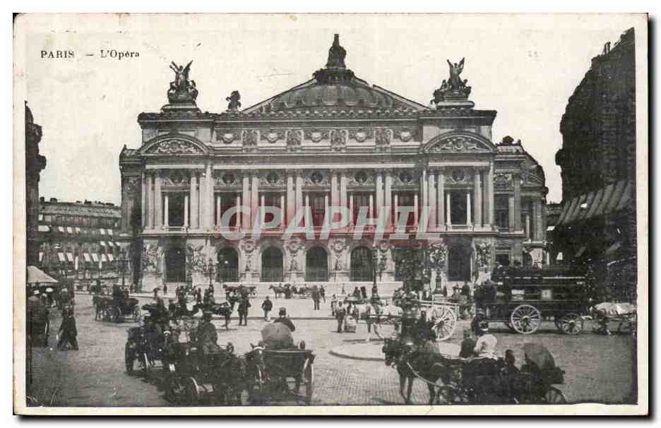 Paris CPA L'opera