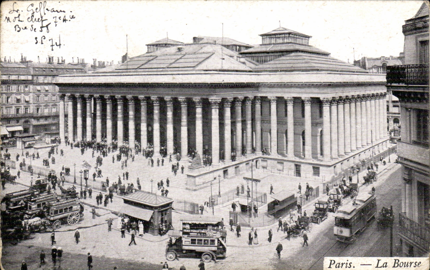Paris CPA La Bourse