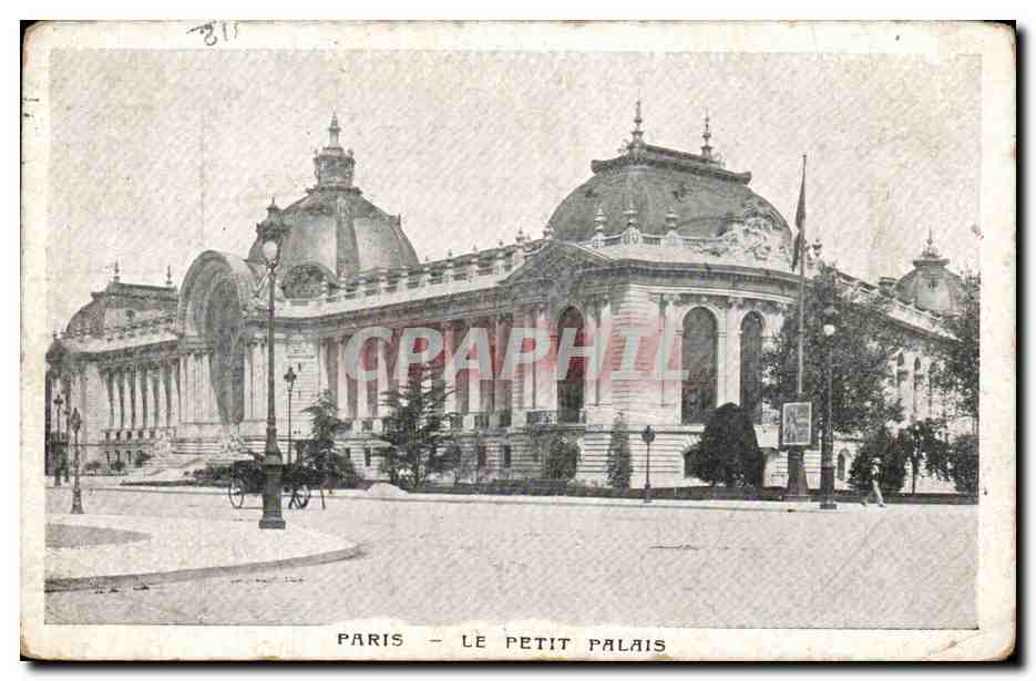 Paris CPA Le petit palais