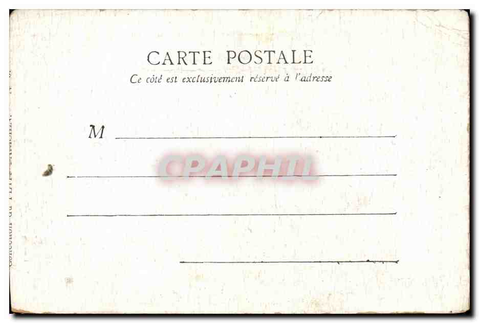Paris CPA Le monument d'Etienne Dolet — Rückseite