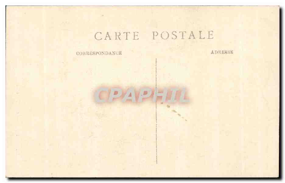 Paris CPA Eglise de la TRinite — Verso