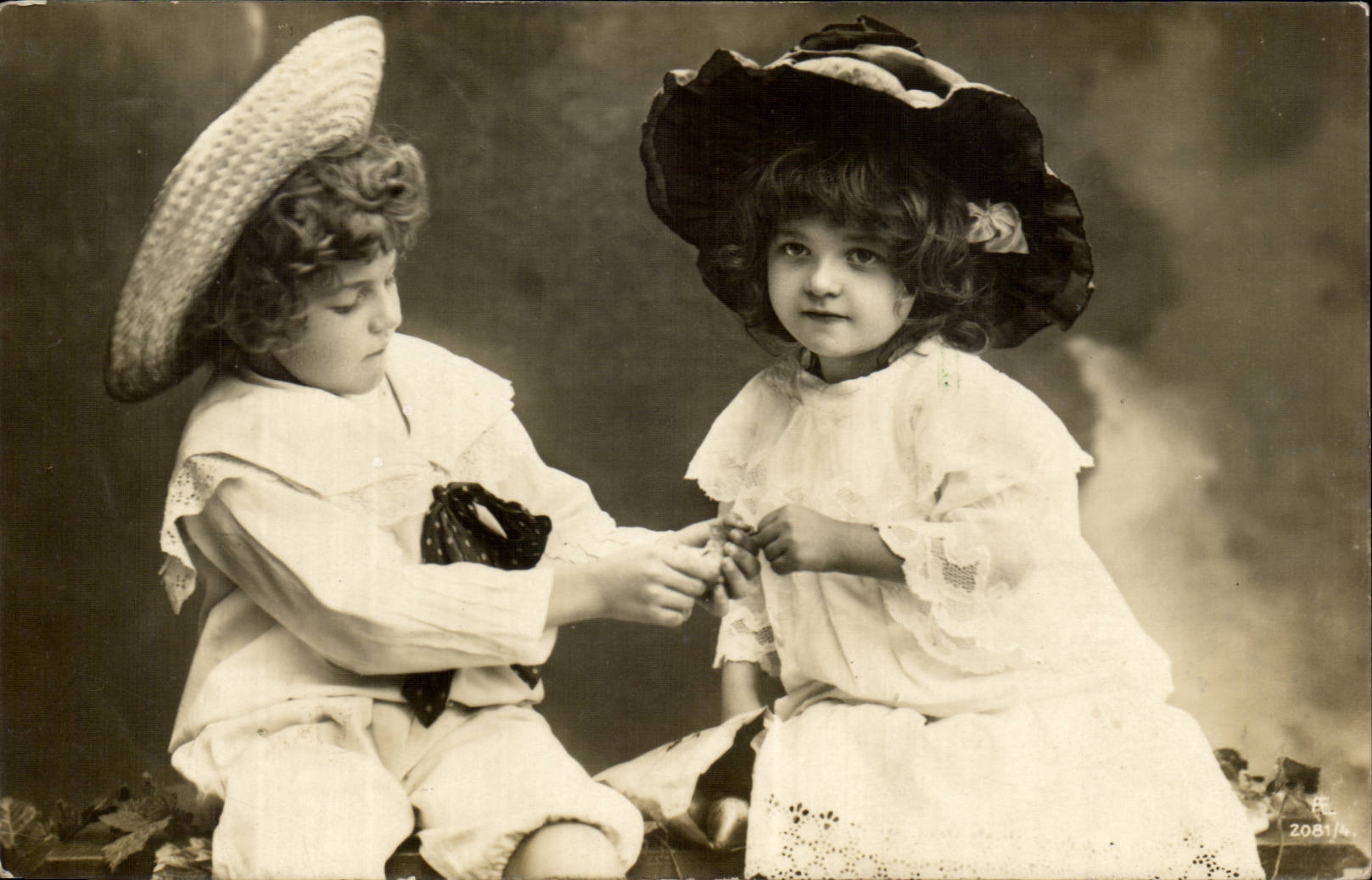 CPA Fantaisie Enfants