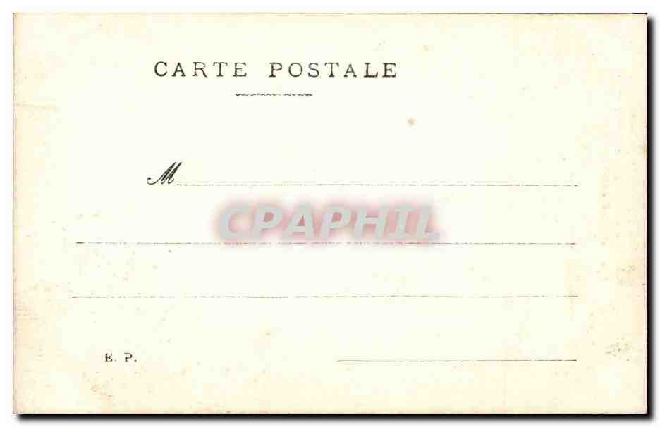 CPA Fantaisie Enfant La premiere priere — Rückseite