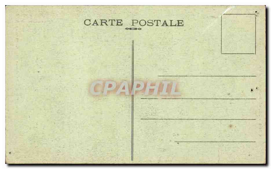 CPA Autour des lits clots Pont Aven (folklore coiffe costume) — Verso
