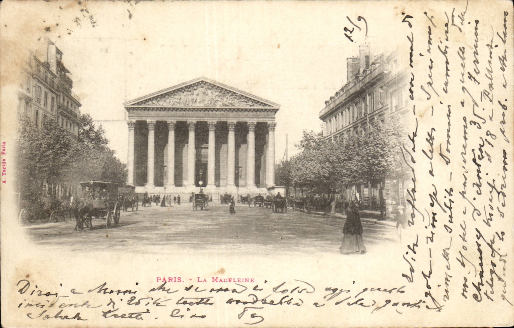 Paris CPA La Madeleine