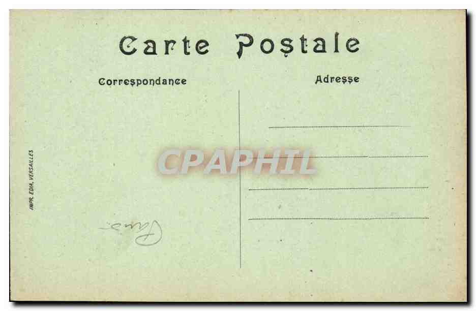 Paris CPA Le Dome des Invalides — Rückseite