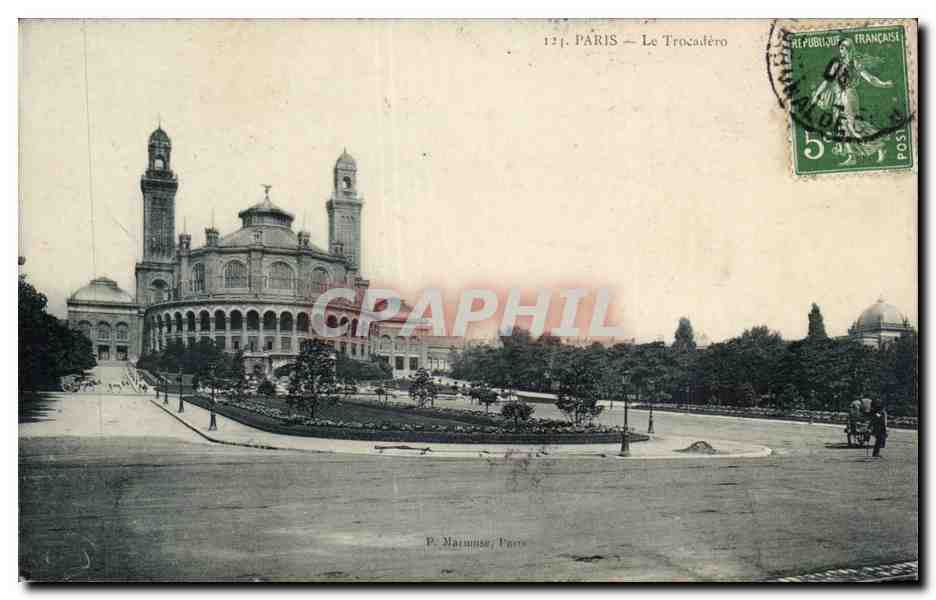 Paris CPA Le Trocadero 