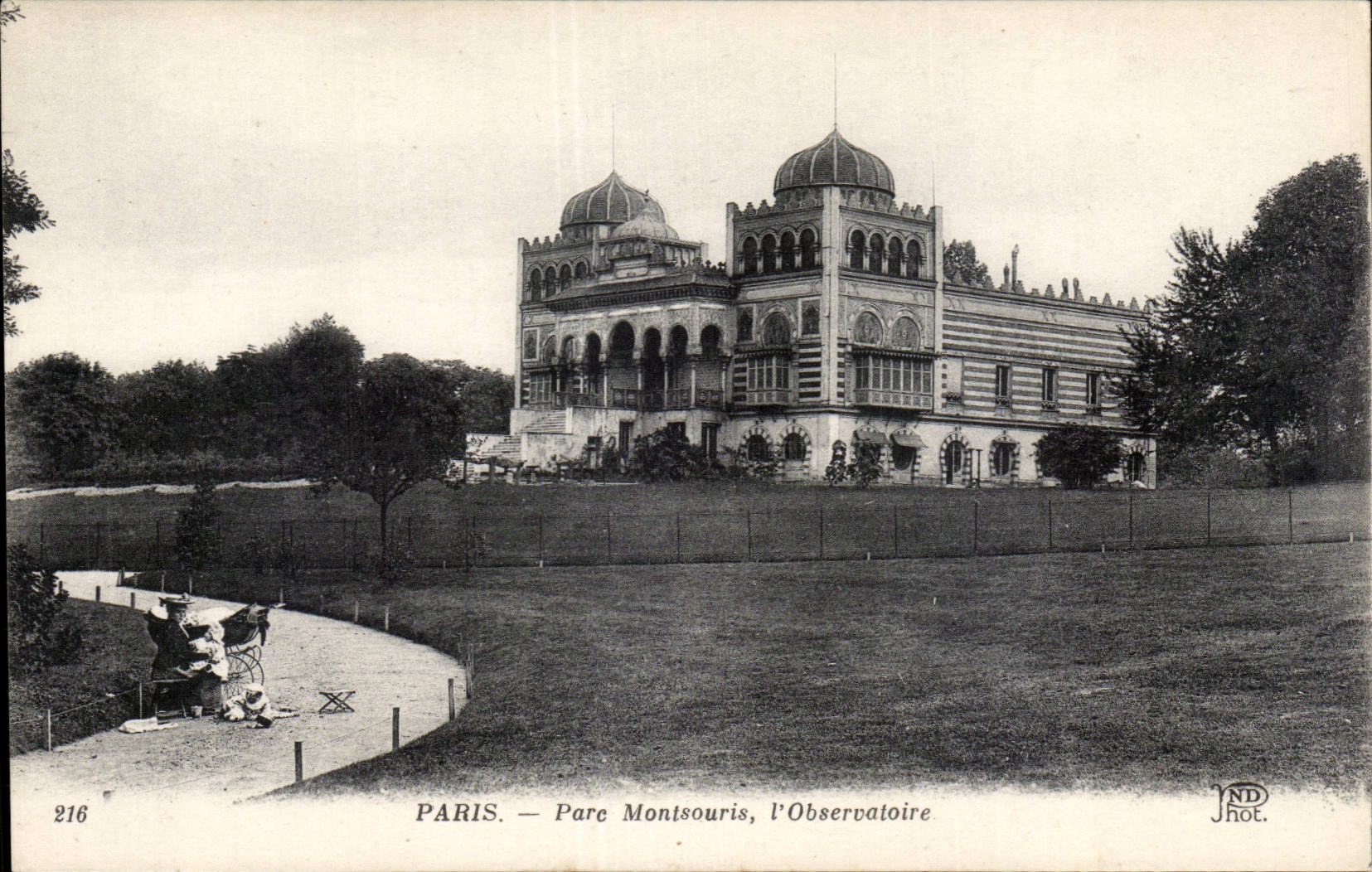 Paris CPA Parc Montsouris L'observatoire