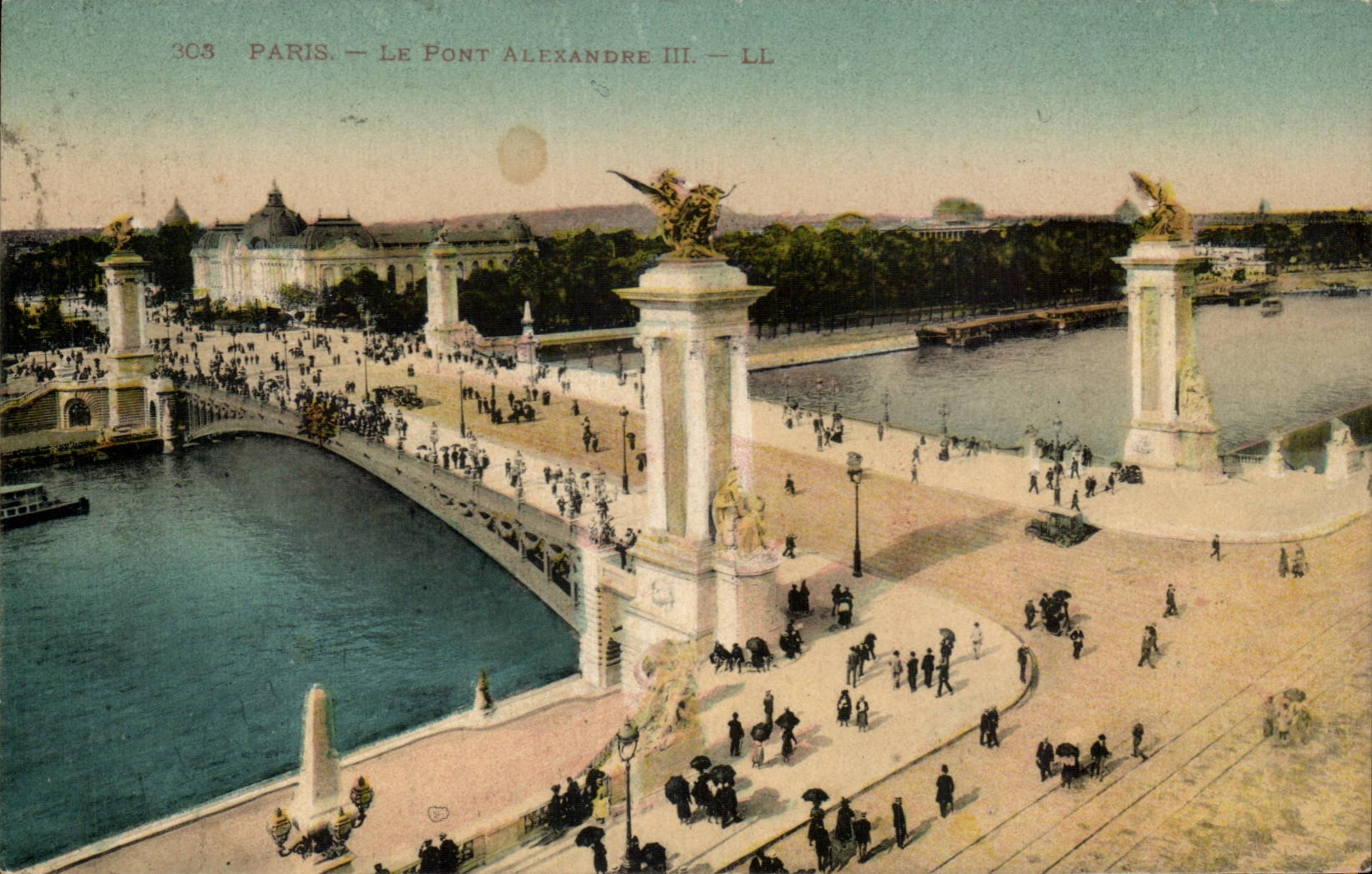 Paris CPA Pont Alexandre III